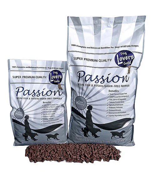 DOG LOVERS GOLD COLD PRESSED PASSION OCEAN FISH 5 KILO
